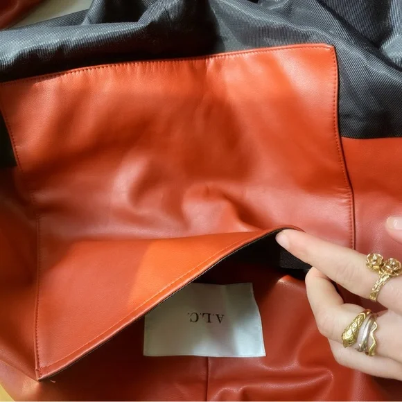 A.L.C Leo Large Leather Tote - Picture 5 of 14